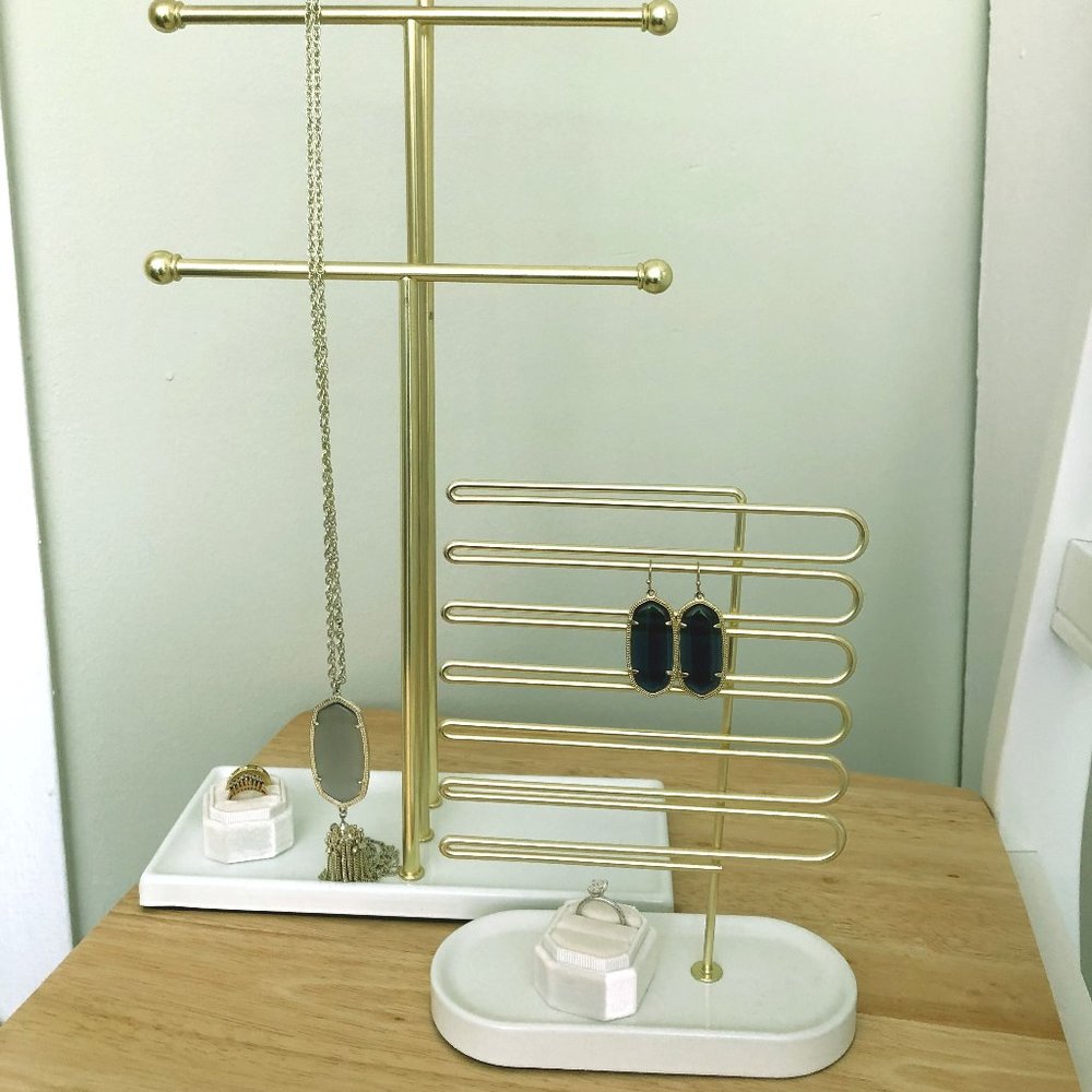 Umbra Gold Jewelry Organizer Set
